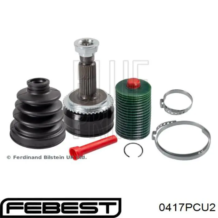 Купить 0417PCU2 Febest Пыльник гранаты наружный, передний