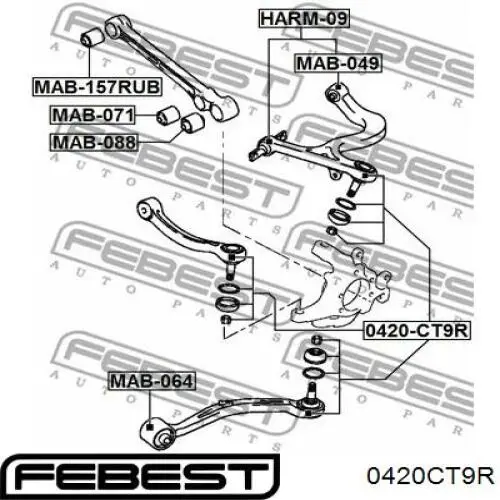  Febest 0420CT9R