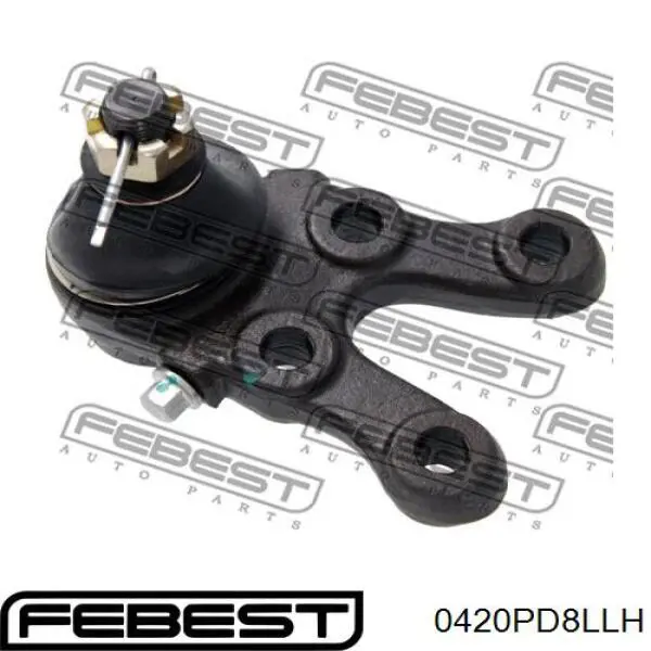 Купить 0420PD8LLH Febest Шаровая опора, нижняя, левая
