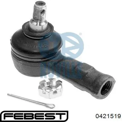 0421519 Febest Наружный наконечник рулевой тяги