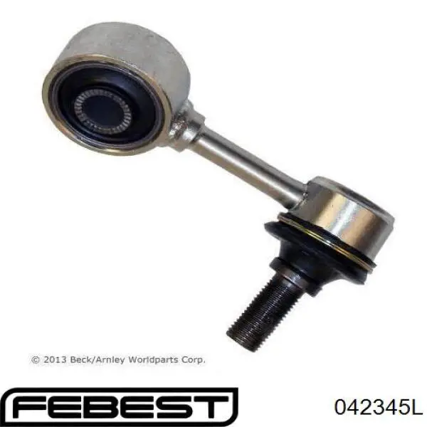 Стойка переднего стабилизатора левая 042345L Febest