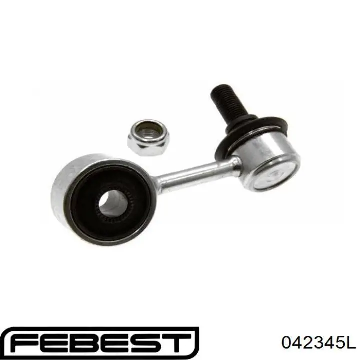 Стойка стабилизатора, переднего, левая Febest 042345L