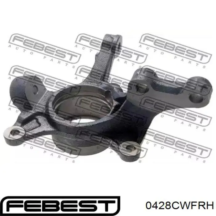Купить 0428CWFRH Febest Ось передняя и поворотные кулаки