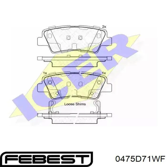 0475D71WF Febest 