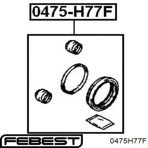 Ремкомплект тормозной системы Q-fix Q0940277 цена, от 4.36 USD