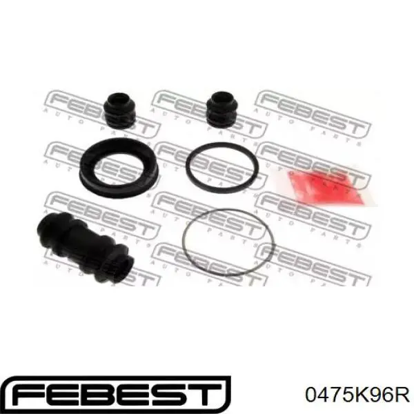 Купить 0475K96R Febest Ремкомплект суппорта тормозного, заднего