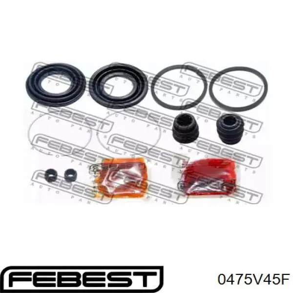 Ремкомплект переднего суппорта 0475V45F Febest
