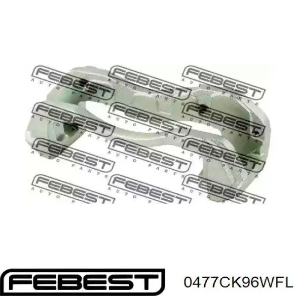 Скоба переднего суппорта Febest 0477CK96WFL