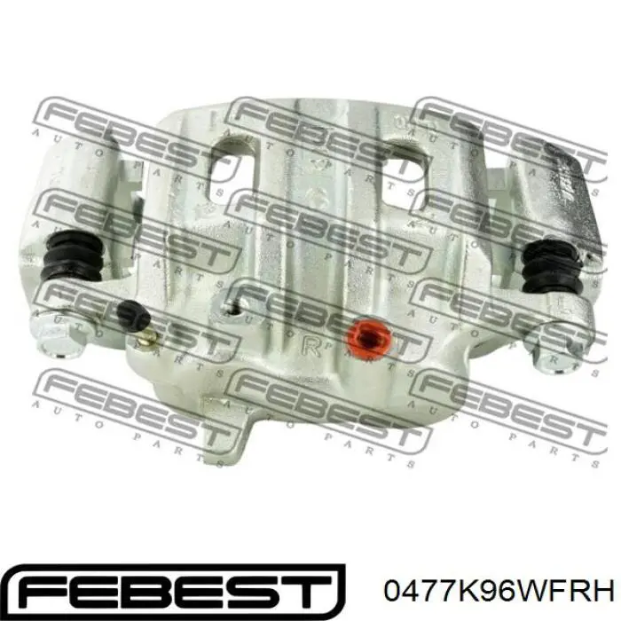 Купить 0477K96WFRH Febest Суппорт тормозной передний правый