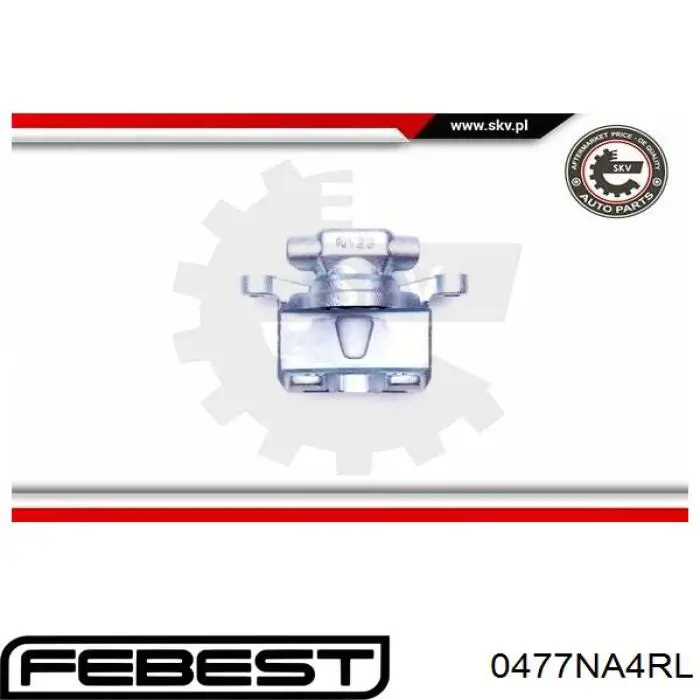 Купить 0477NA4RL Febest Суппорт задний левый