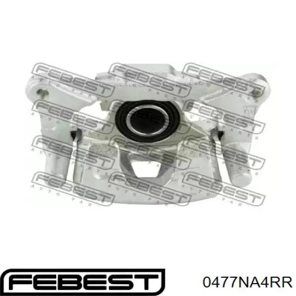 0477NA4RR Febest Суппорт тормозной задний правый