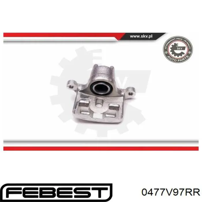 Купить 0477V97RR Febest Суппорт задний правый