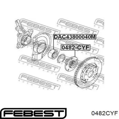Передняя ступица Q1300121 Q-fix