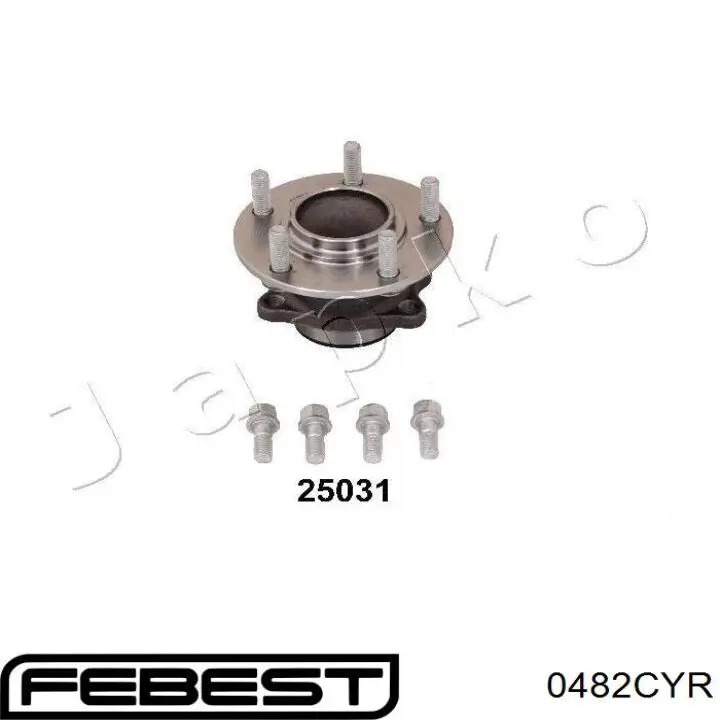 Ступица заднего колеса Febest 0482CYR