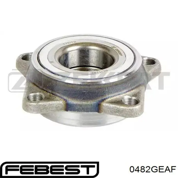 Купить 0482GEAF Febest Подшипник передней ступицы