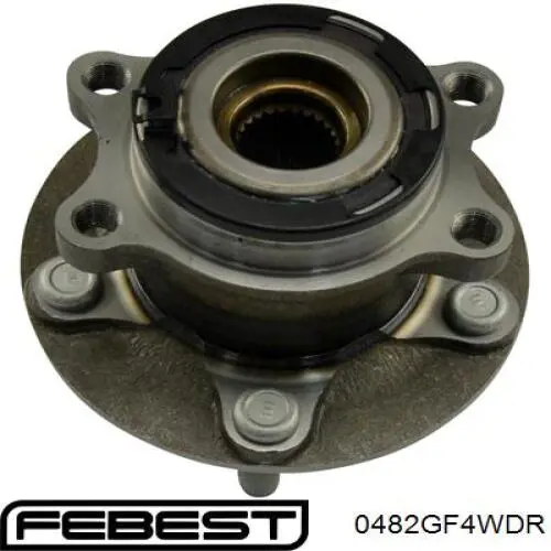 Задняя ступица 0482GF4WDR Febest