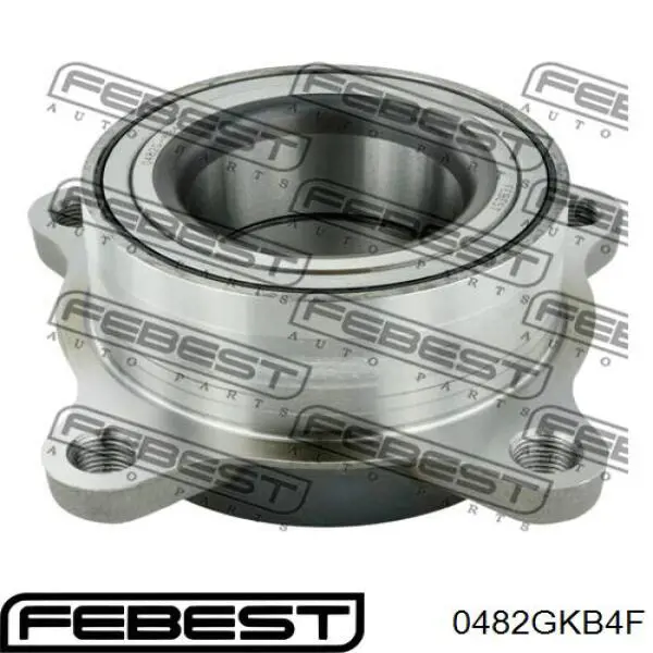 Подшипник ступицы 0482GKB4F Febest