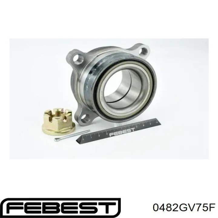 Купить 0482GV75F Febest Подшипник передней ступицы