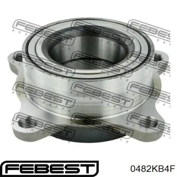 Купить 0482KB4F Febest Ступица переднего колеса