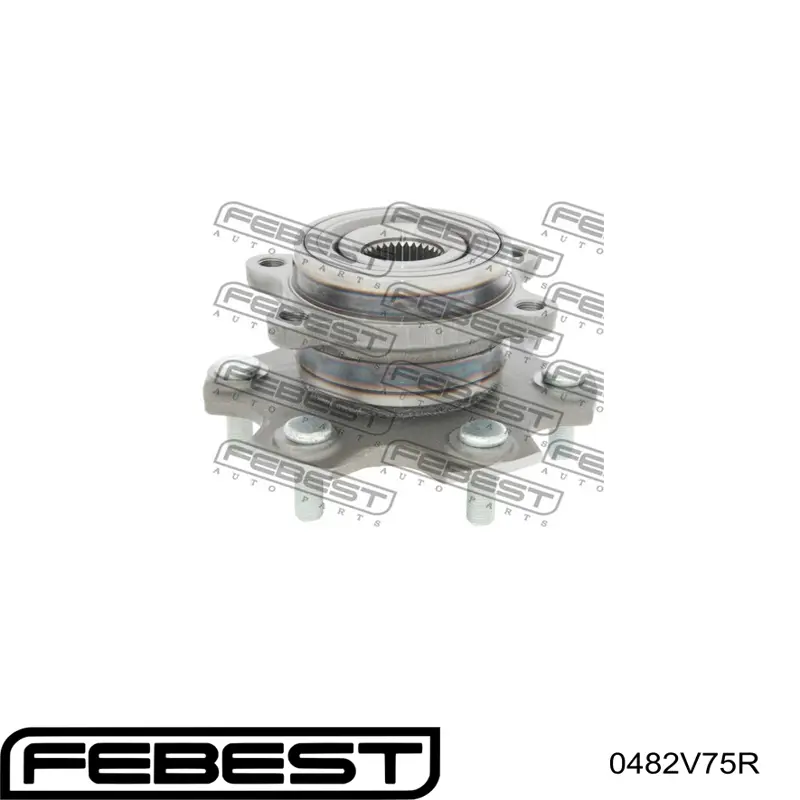 Ступица заднего колеса Febest 0482V75R