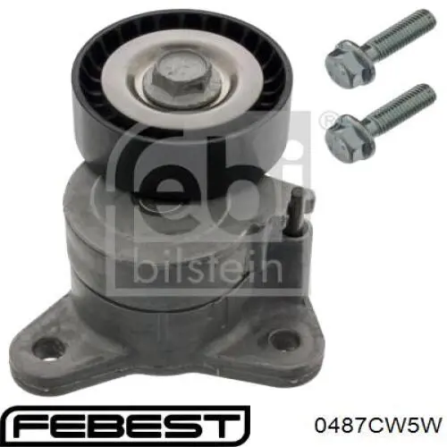 Натяжной ролик 0487CW5W Febest