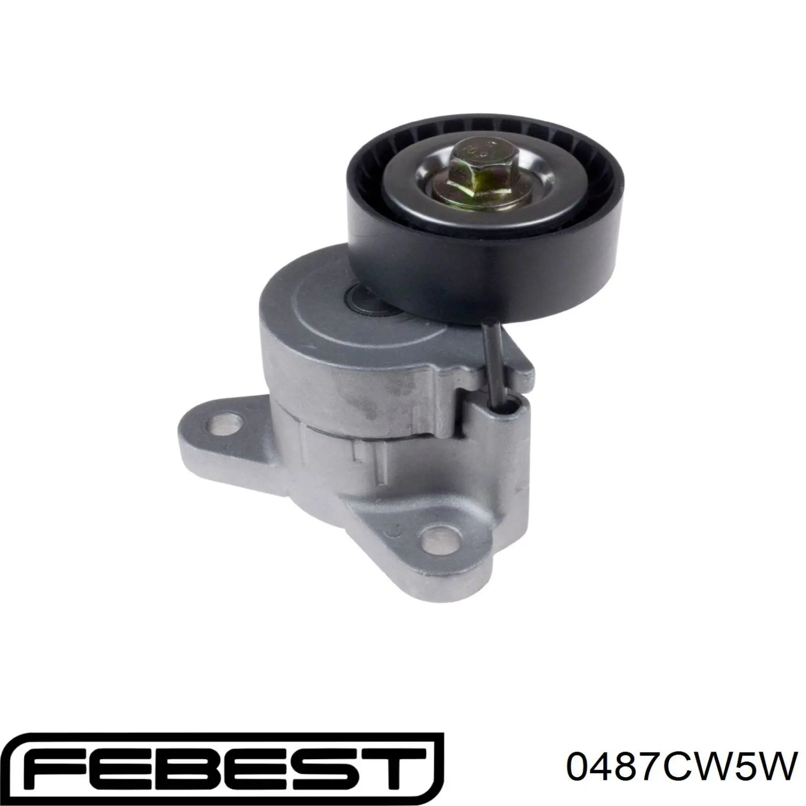 Ролик натяжителя приводного ремня Febest 0487CW5W