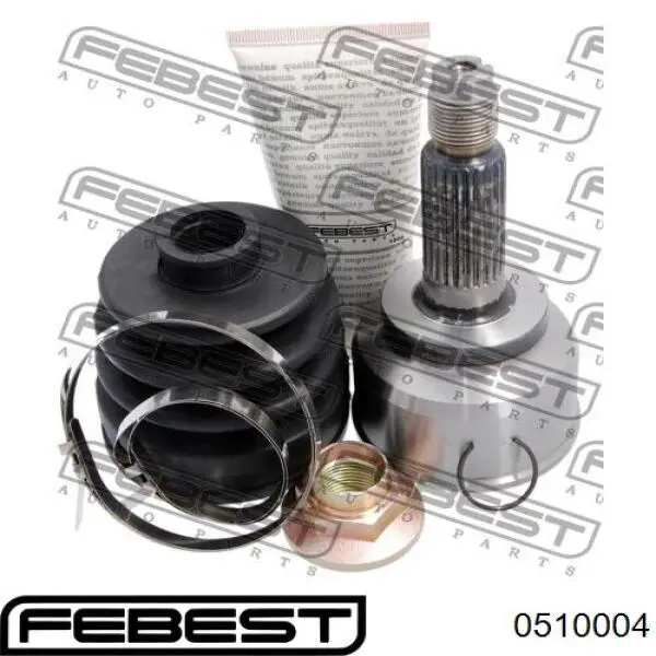 Граната колесная Febest 0510004 цена, от 27.58 USD