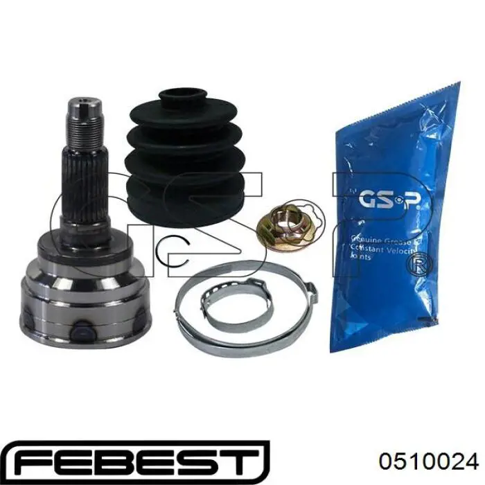Граната колесная Febest 0510024 цена, от 33.32 USD