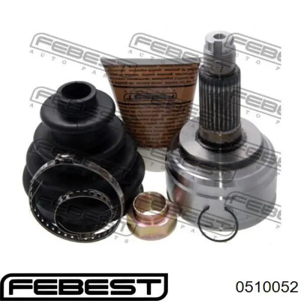 Купить 0510052 Febest Внешняя граната