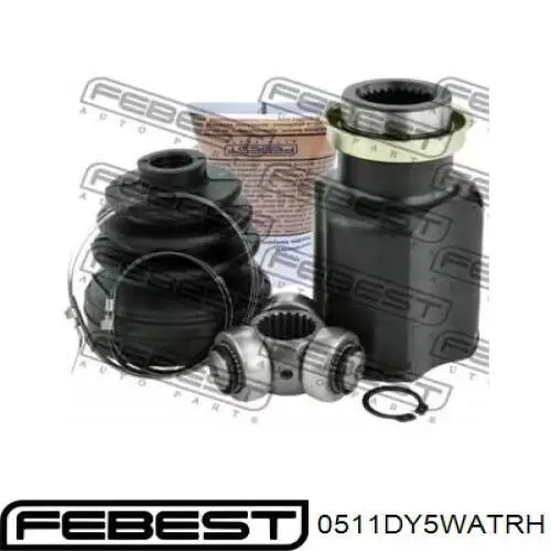 Шарнир привода внутренний Febest 0511DY5WATRH цена, от 27.68 USD