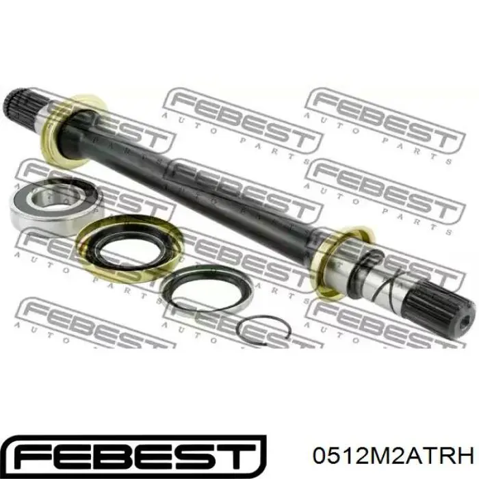 Промвал Febest 0512M2ATRH цена, от 65.37 USD