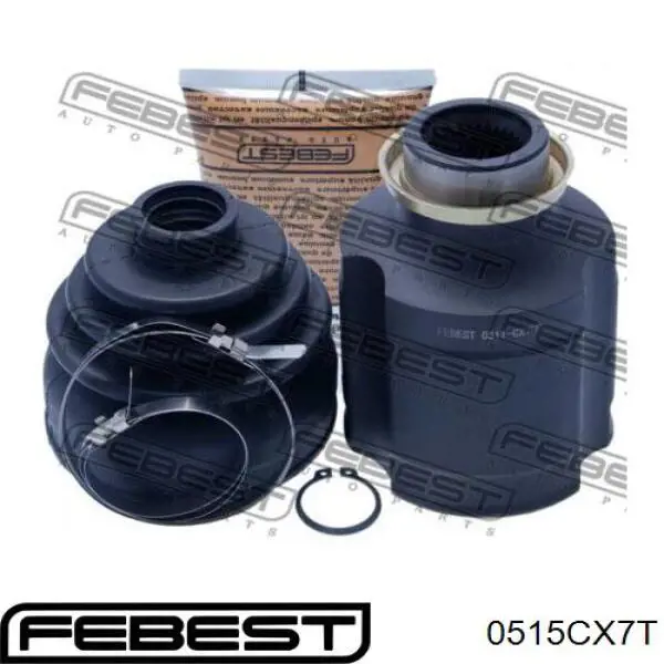 Купить 0515CX7T Febest Пыльник гранаты внутренний, передней полуоси