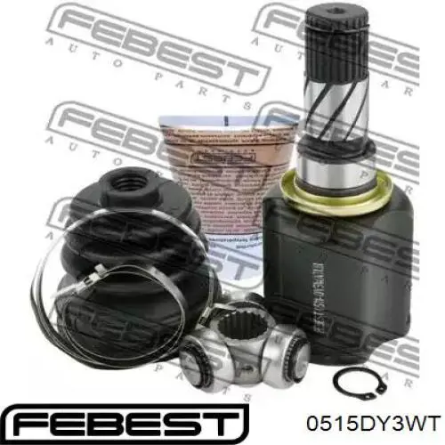 Купить 0515DY3WT Febest Пыльник гранаты внутренний, передней полуоси