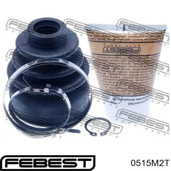 Купить 0515M2T Febest Пыльник гранаты внутренний, передней полуоси