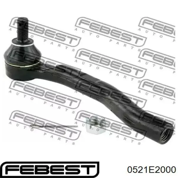 Наконечник рулевой тяги Febest 0521E2000