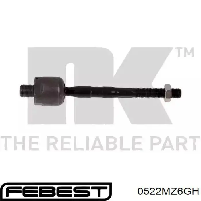Купить 0522MZ6GH Febest Рулевая тяга
