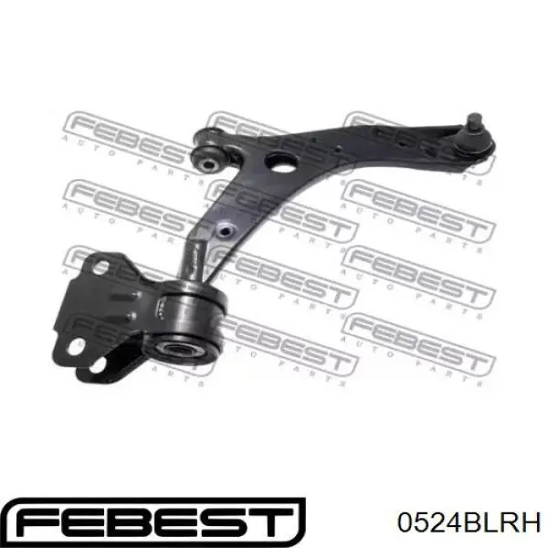 0524BLRH Febest Рычаг передней подвески нижний, правый