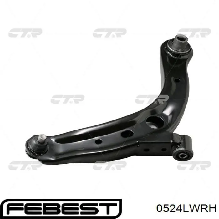 Купить 0524LWRH Febest Нижний правый рычаг передней подвески