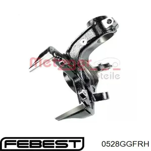 Цапфа (поворотный кулак) передний правый Febest 0528GGFRH цена, от 112.34 USD