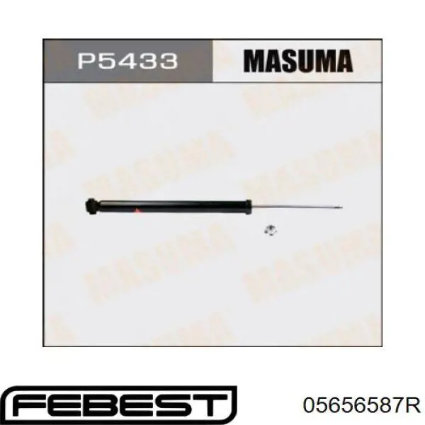 Купить 05656587R Febest Амортизатор задней подвески