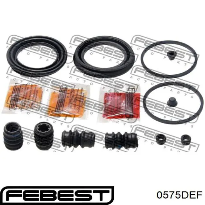 0575-DEF Febest ремкомплект суппорта тормозного переднего