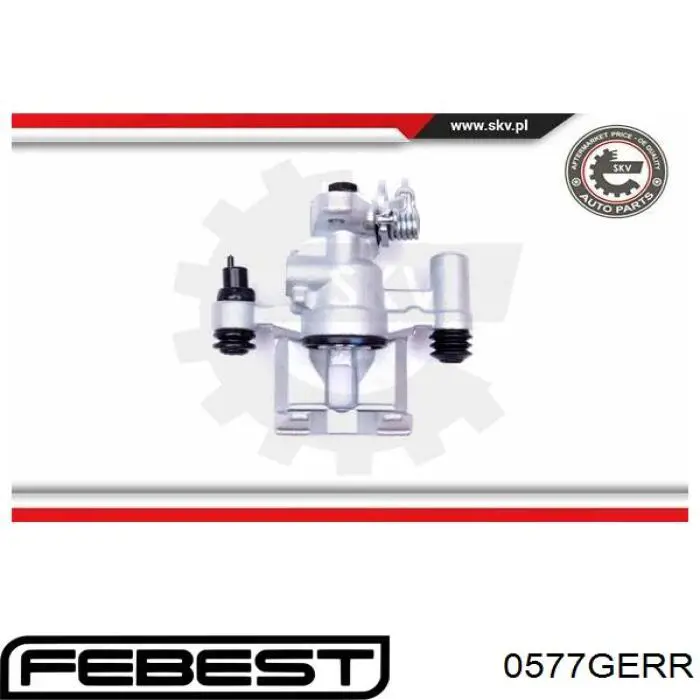 Купить 0577GERR Febest Суппорт задний правый