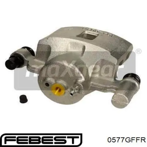 Купить 0577GFFR Febest Суппорт тормозной передний правый