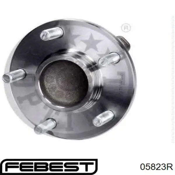05823R Febest Ступица задняя