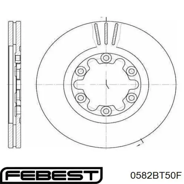 Передняя ступица 1454712 Ford