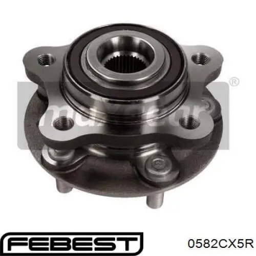 Купить 0582CX5R Febest Задняя шпиндель