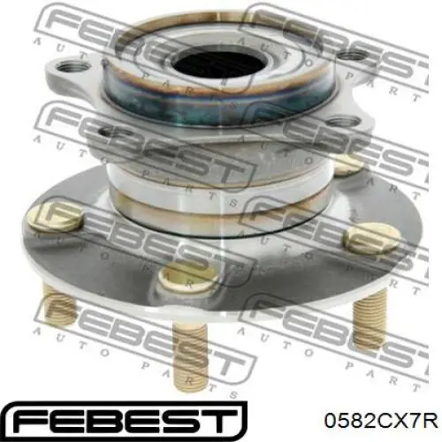 Купить 0582CX7R Febest Задняя шпиндель