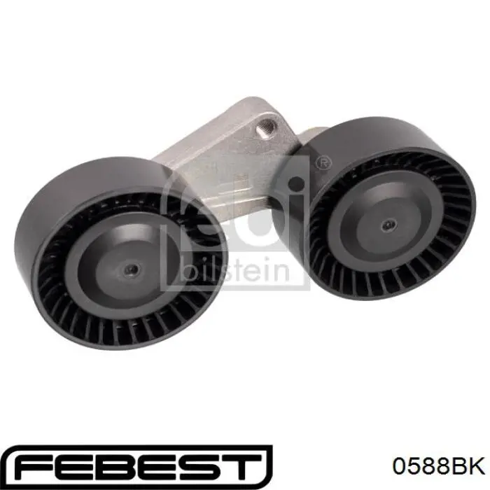 0588BK Febest Ролик приводного ремня, паразитный