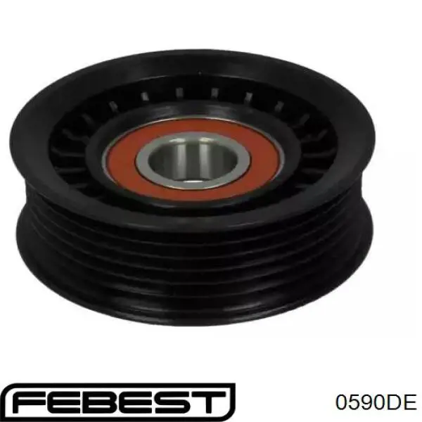 Натяжная планка поликлинового ремня Febest 0590DE