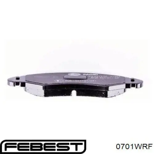 Передние тормозные колодки 0701WRF Febest